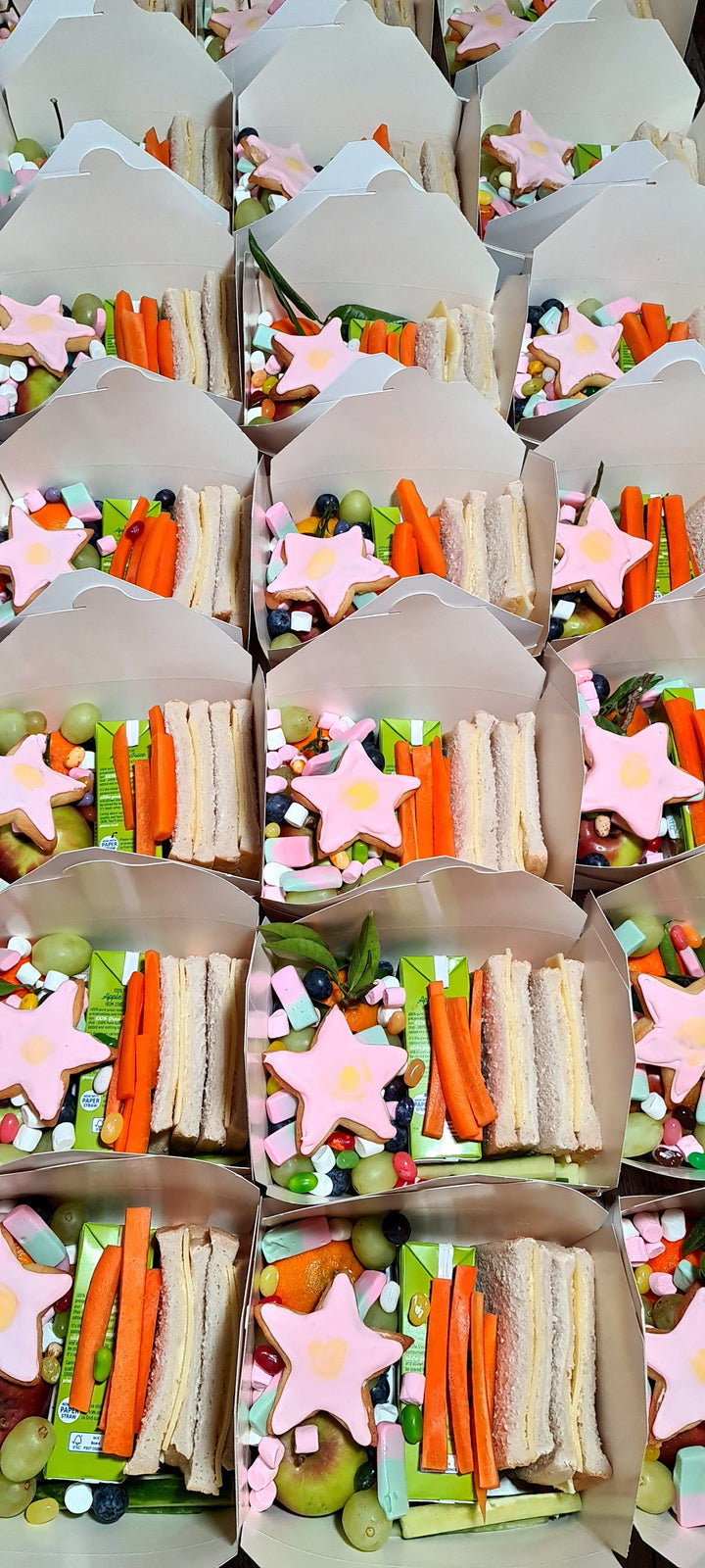 Childrens Filled Lunch Boxes Kids party catering London